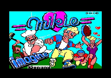 Mikie (UK) (1986) screen shot title